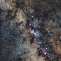 Milky Way in Saggitarius and Aquila