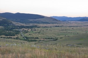 Pogled na Mazinsko polje Snimio: Vedran Vrhovac